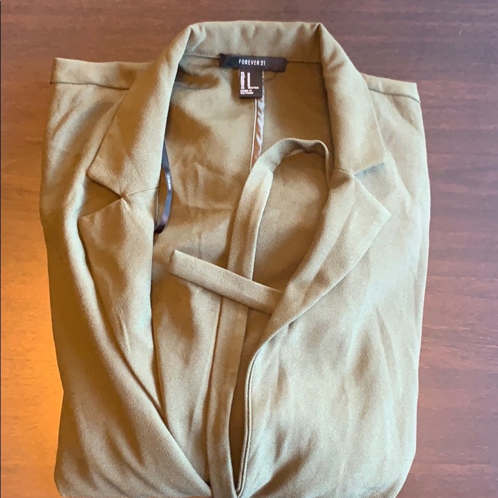 Olive Green Shorts Romper 🔥